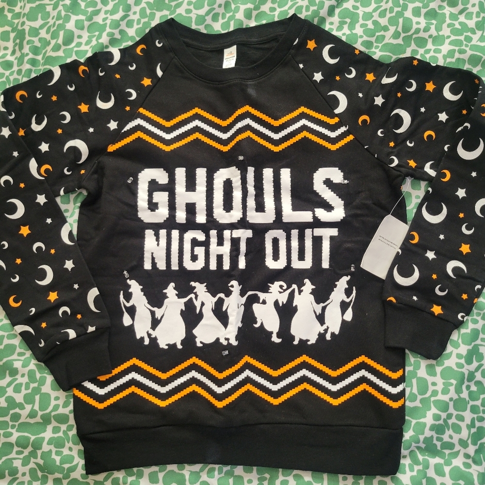 Ghouls Night Out Crewneck Sweater